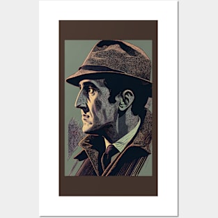 Sherlock Holmes Basil Posters and Art